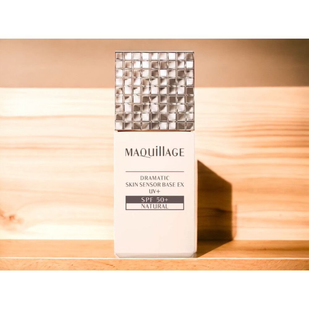 24618669034-【MAQuillAGE 心機彩妝星魅平衡持妝妝前乳 25ml 裸米色】現貨 日本境內版 隔離 SPF50+ PA++++