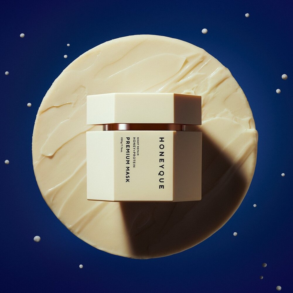 【HONEYQUE🔆蜂蜜夜間集中加強修護髮膜220g】現貨 日本境內版-圖片-1