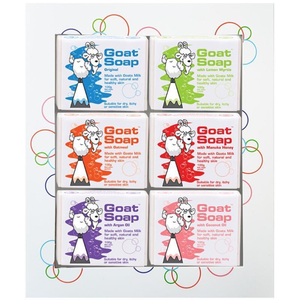 27714984435-【Goat Soap 天然原味羊奶香皂 100g 燕麥 摩洛哥油 椰子 檸檬 蜂蜜】現貨 澳洲境內版