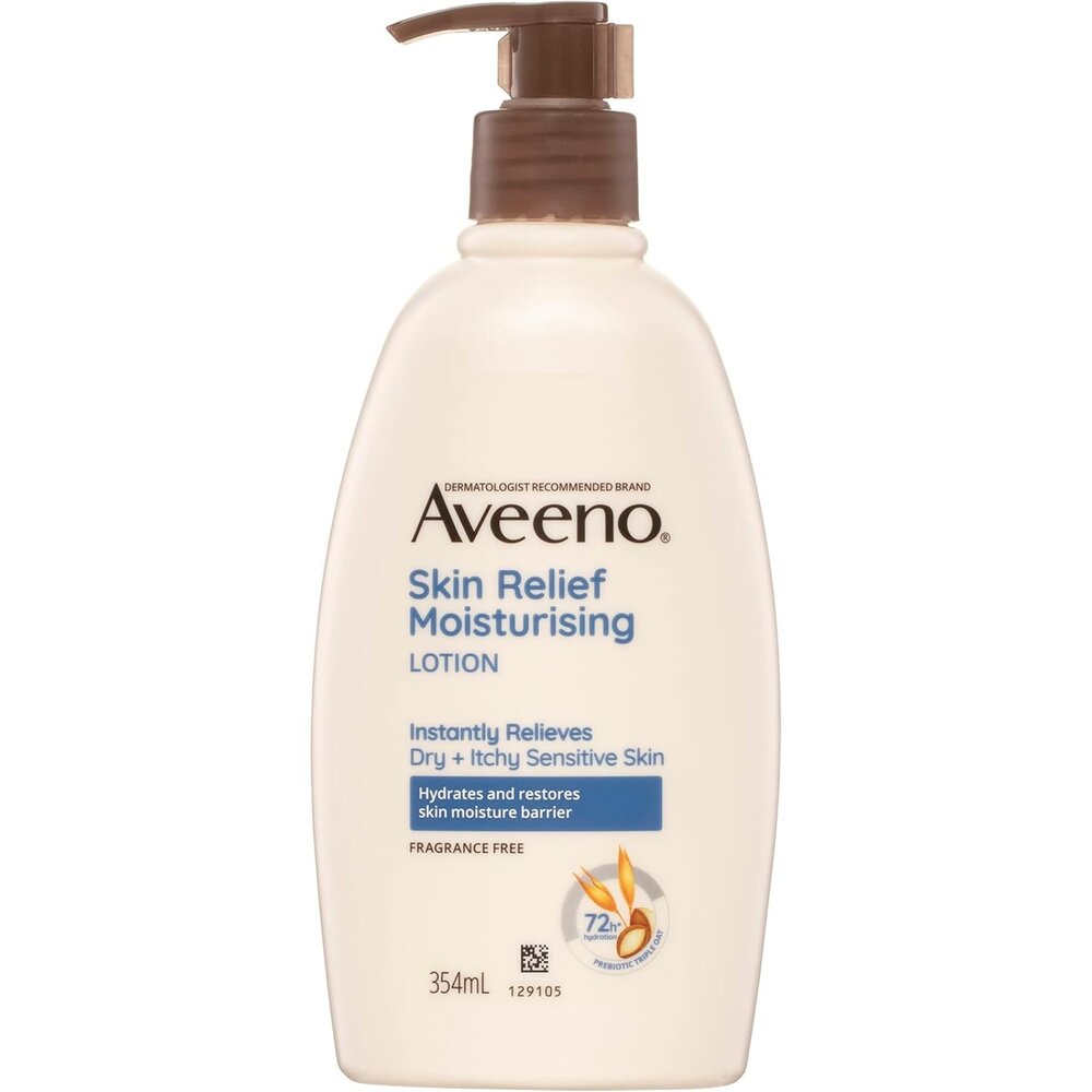 KUMI0073-【Aveeno艾惟諾天然燕麥高效舒緩保濕乳354ml(藍)】現貨 澳洲境內版 熱銷款