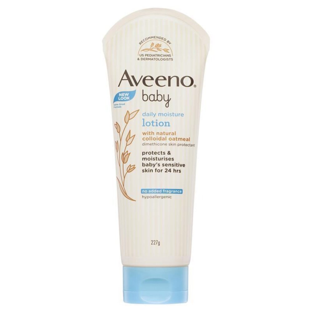 KUMI0103-【Aveeno艾惟諾嬰幼兒天然燕麥保濕乳 227ml(淺藍)】現貨 澳洲境內版 熱銷款