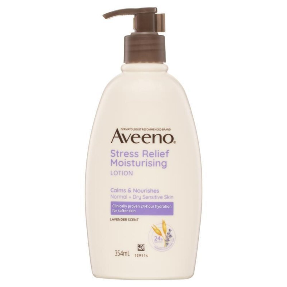 KUMI0114-【Aveeno 艾惟諾 薰衣草香氛舒緩保濕乳 354ml 紫】現貨 澳洲境內版