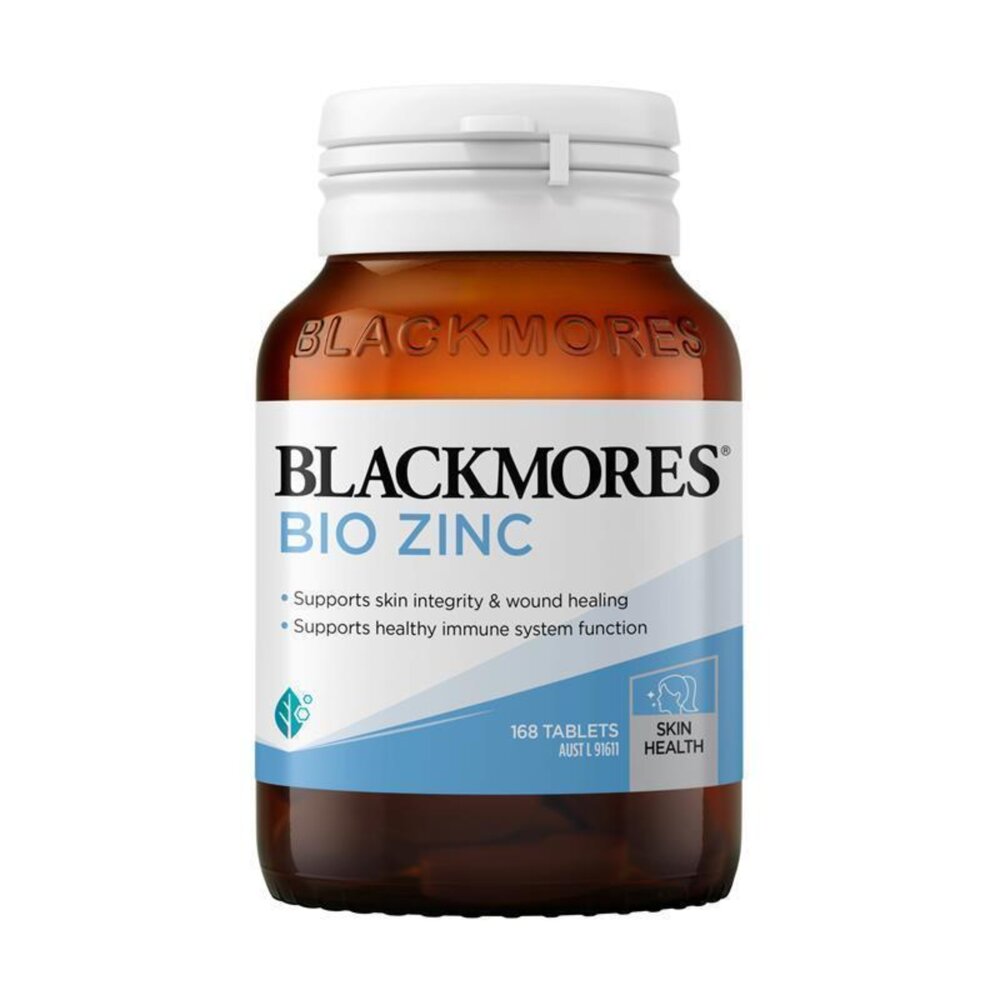 KUMI0127-【BLACKMORES 澳佳寶 活性鋅 BIO ZINC 168 片】現貨 澳洲境內版