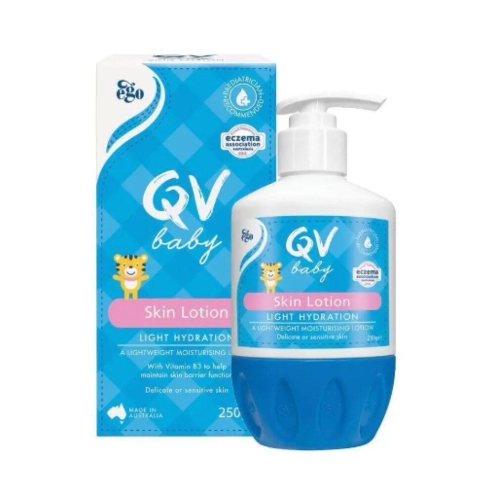 KUMI0143-【QV意高 嬰幼兒潤膚乳液250g】現貨 澳洲境內版