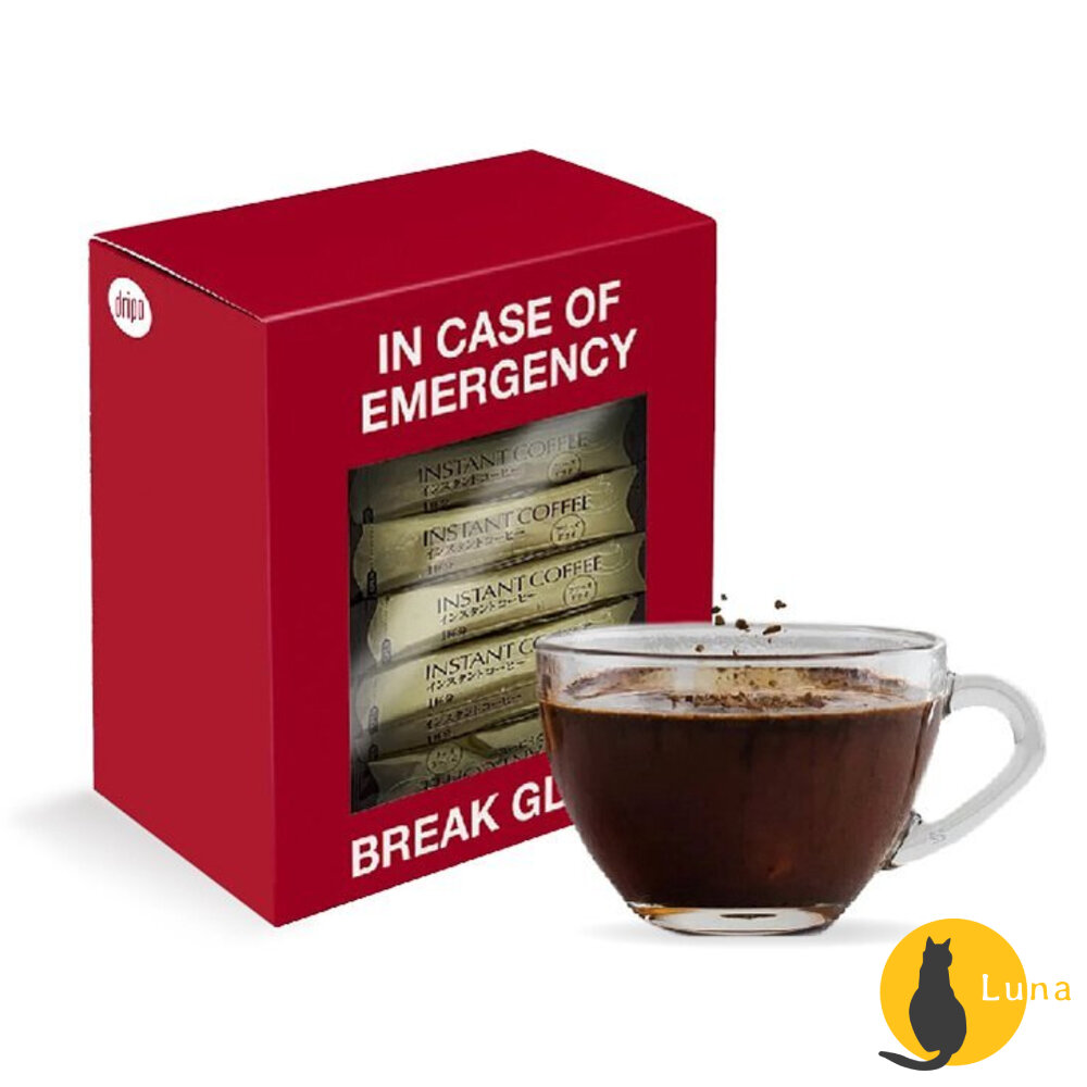 日本Dripo咖啡焙煎所即溶黑咖啡黑咖啡巴西2g/條30條/盒