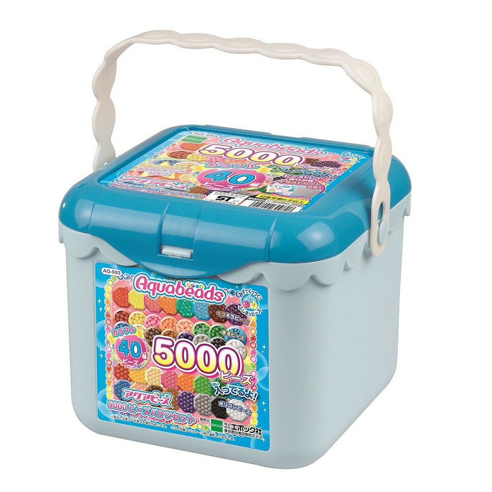 000032-【新年限時特惠】日本 EPOCH DIY 水串珠 5000顆 40色 提盒裝 補充盒 豪華補充包