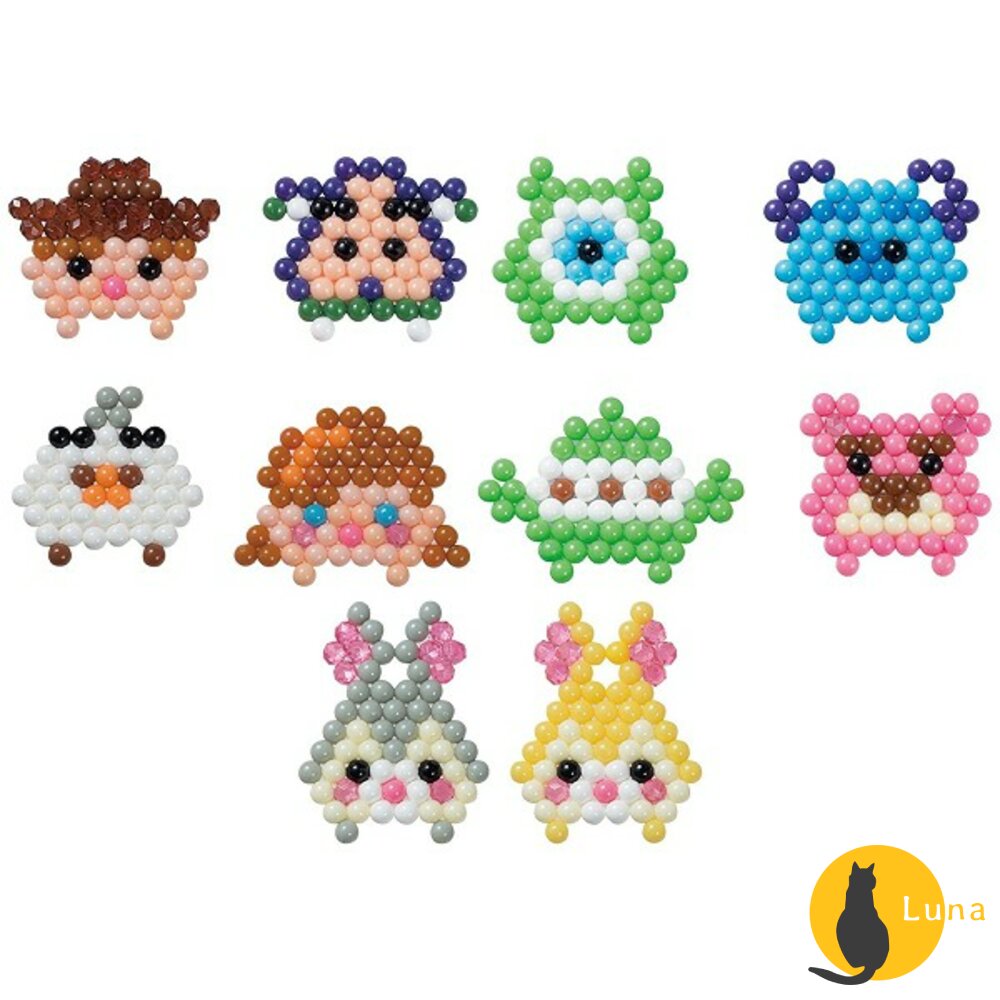 【新年限時特惠】日本 EPOCH 水串珠 Tsum Tsum 920顆 豪華組 補充包 迪士尼授權 收納盒 disney-圖片-5