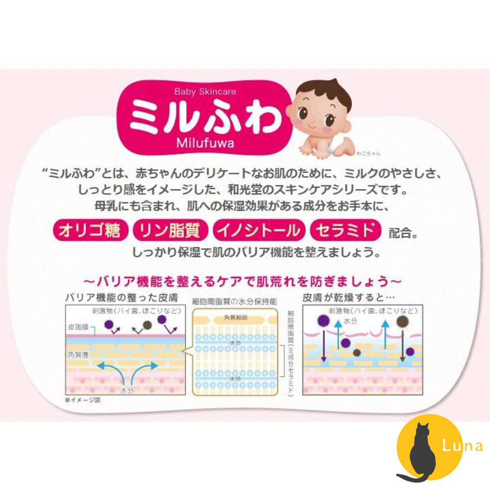 和光堂 日本境內 Wakodo 嬰兒 天然植物 護脣膏 紅茶香 無香 無刺激 無色素 無礦物油-圖片-2