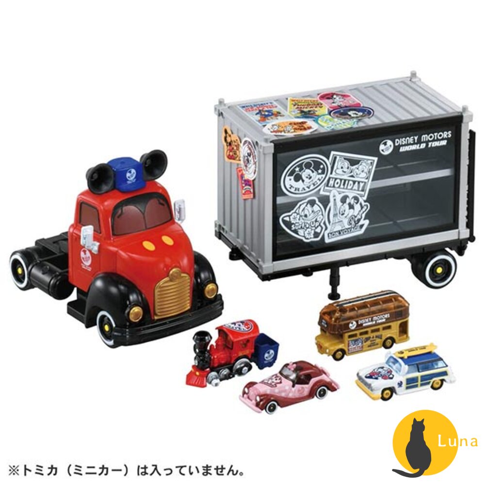 特價中 Tomica 環遊世界 收納貨車 巨無霸警察基地 可收納小汽車 多美 小汽車 TOMY-圖片-2
