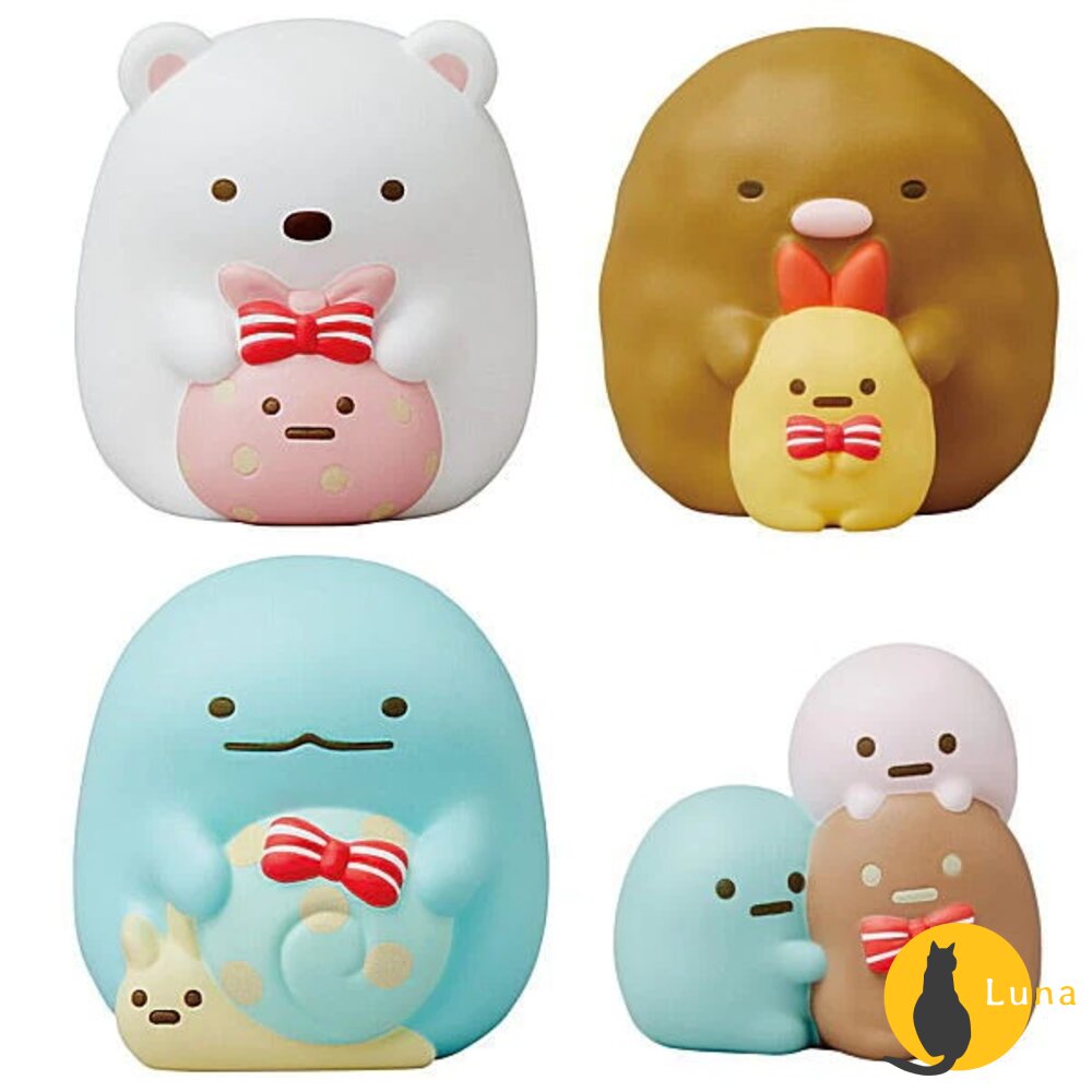 【中標現貨】萬代 BANDAI 盒玩 角落生物 角落小夥伴 好朋友們 軟膠公仔 白熊 企鵝 炸豬排 角落神 粉圓 貓咪-圖片-3