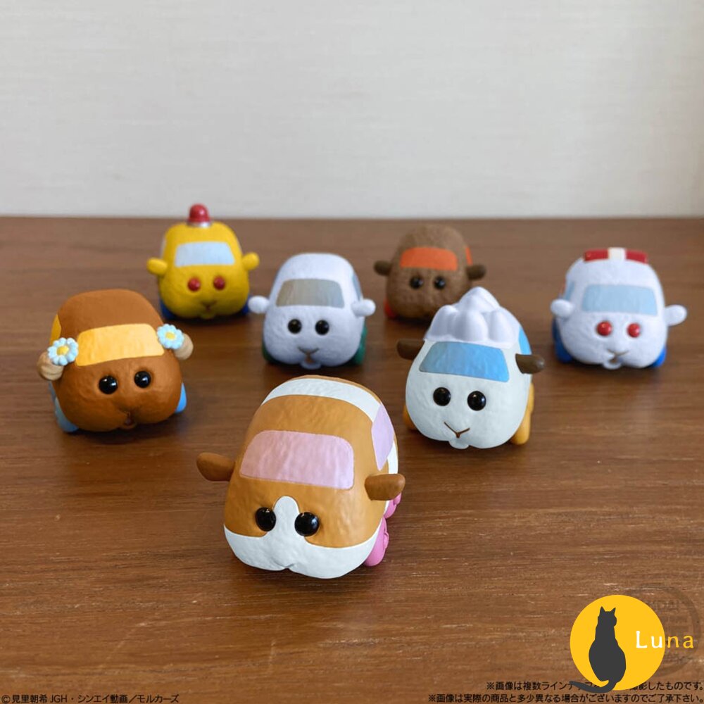 【中標現貨】BANDAI 萬代 天竺鼠車車 好朋友們 PUI PUI 盒玩 公仔 車車 代理商公司貨-圖片-5