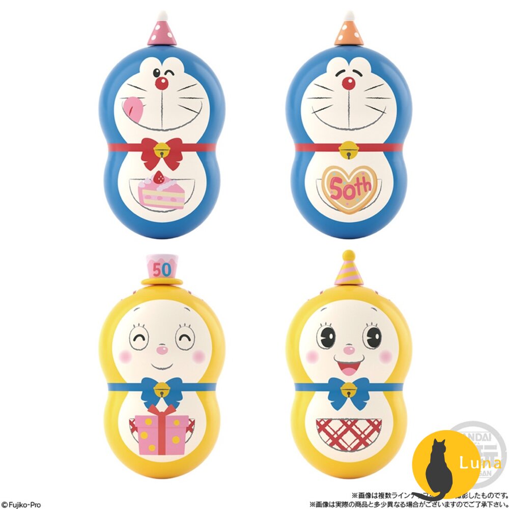 三麗鷗 萌豆 哆啦A夢 轉轉花生 代理商公司貨 50th COONUTS 萬代 BANDAI 盒玩 50週年-圖片-6