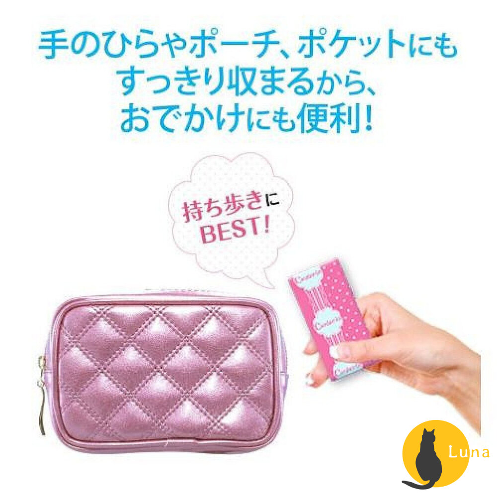 日本境內 蘇菲 Center-in 1/2 口袋魔法 花卉圖案超薄衛生棉 日用 量多 夜用 蝶翼 小包裝-圖片-7