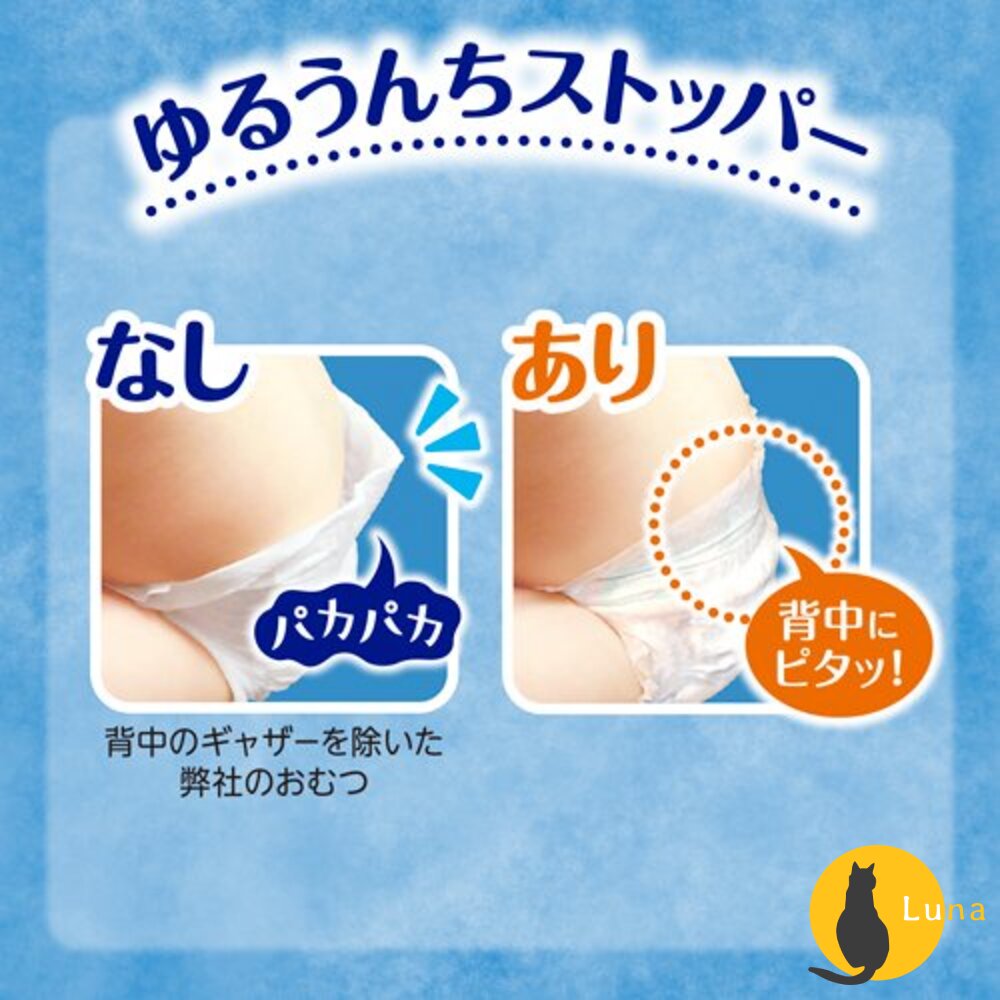 ❤XXXL買一送一❤單包賣場 頂級 Moony 滿意寶寶 黏貼 拉拉褲 超薄 XXXL XXL 男生 女生 尿布-圖片-3