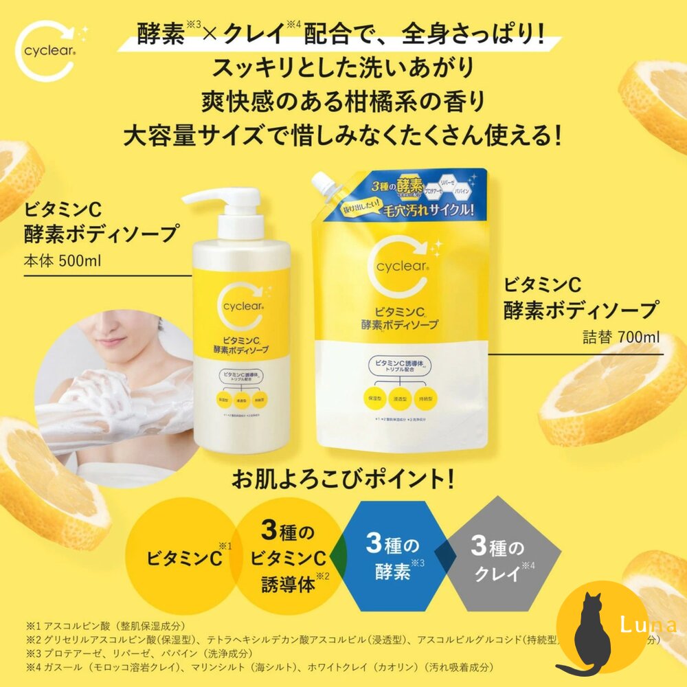 日本境內 熊野油脂 麗白 薏仁 維他命C 酵素 保濕 沐浴乳 800ml 熊野-圖片-3