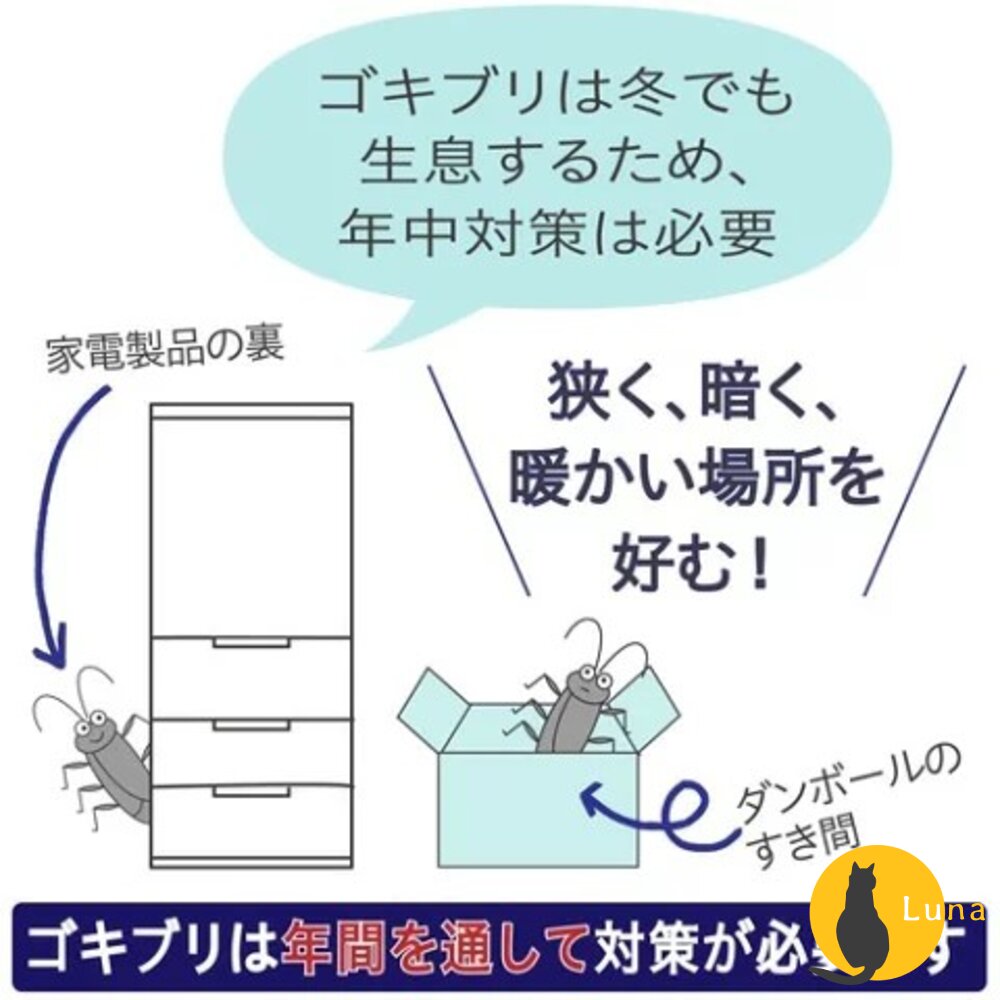 也有小包裝 日本 最新版 興家安速 EARTH 地球 小黑帽 蟑螂屋 蟑螂藥 滅蟑 殺蟑 小黑 1年-圖片-4