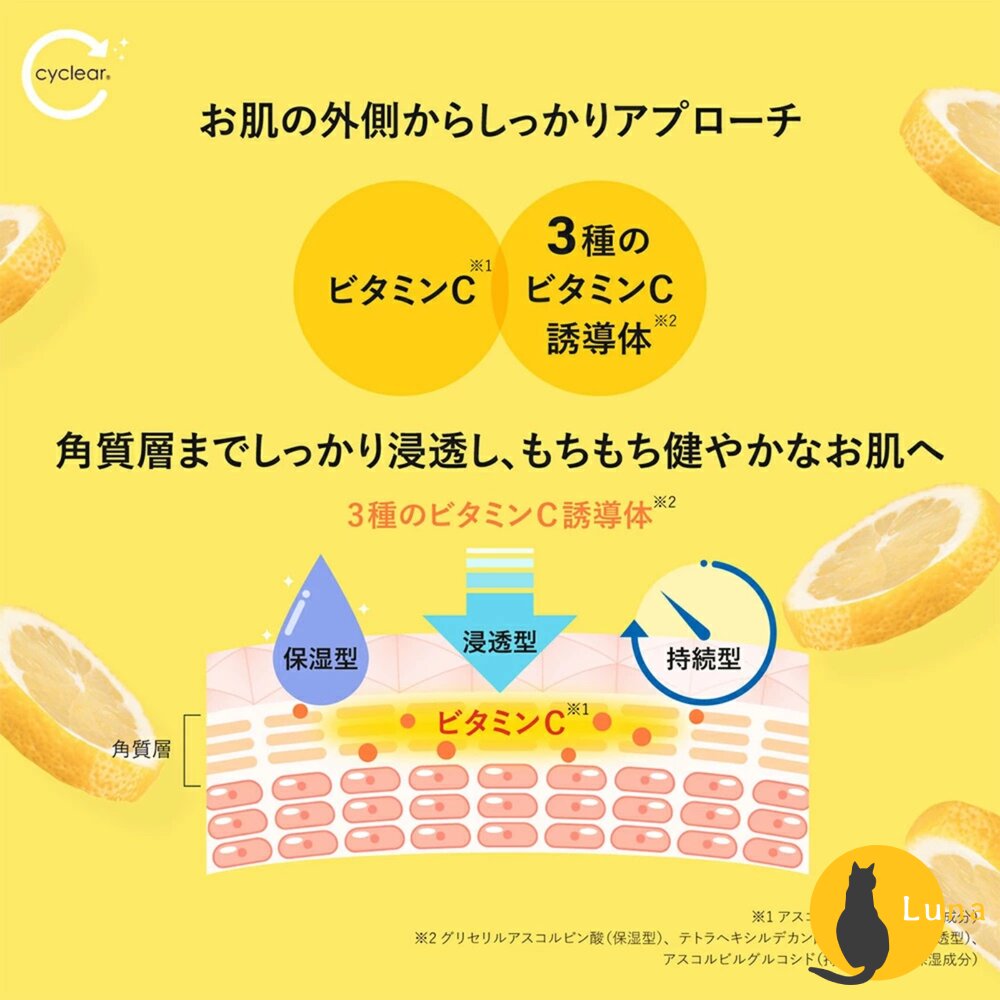 日本 熊野油脂 麗白 薏仁 化妝水 cyclear 維他命C 酵素 1000ml 大容量 熊野 保濕-圖片-11