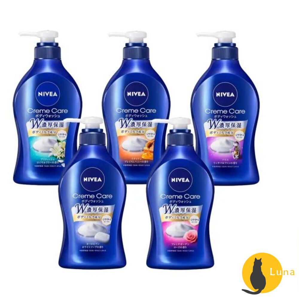 日本境內 花王 Nivea 濃厚保濕沐浴乳 KAO 沐浴露 妮維雅 濃厚 保濕-圖片-1