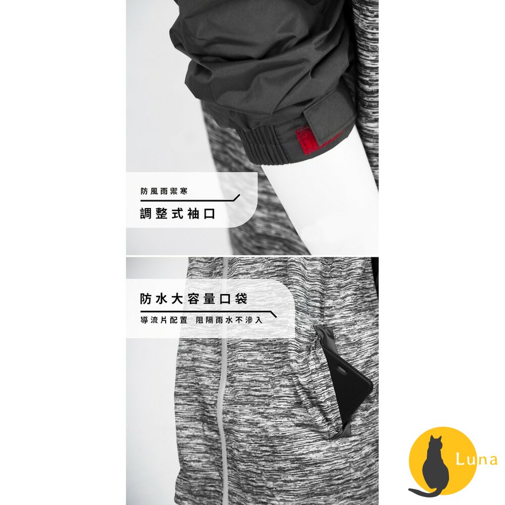 【優惠中】雙龍牌 飛酷 Aircoat 兩件式雨衣 防風外套 超輕 速乾 機能 套裝 兩件式 雨衣 風衣 外套 雨褲-圖片-5