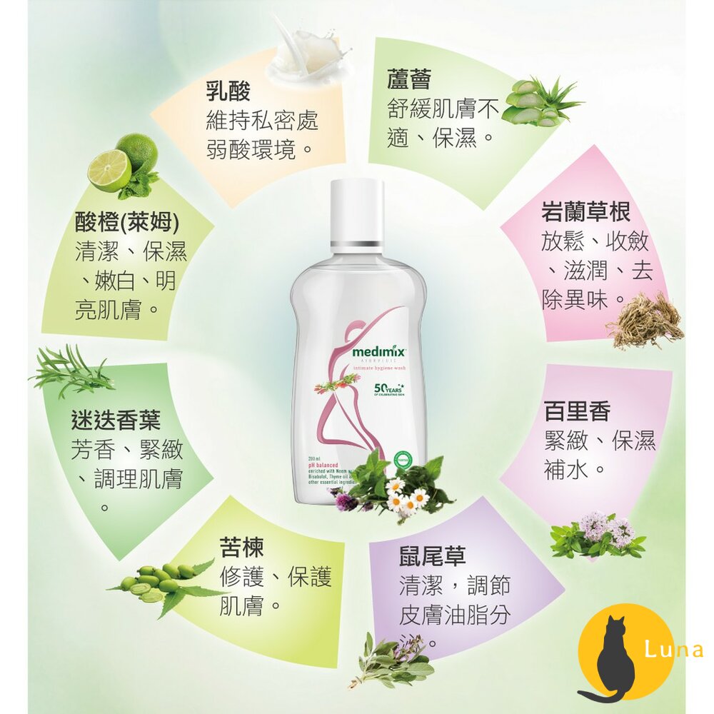 【即期買一送一】Medimix 美姬仕 植萃私密潔膚露 清潔露 阿育吠陀 弱酸性 純素配方 私密肌清潔 私密處清潔-圖片-5