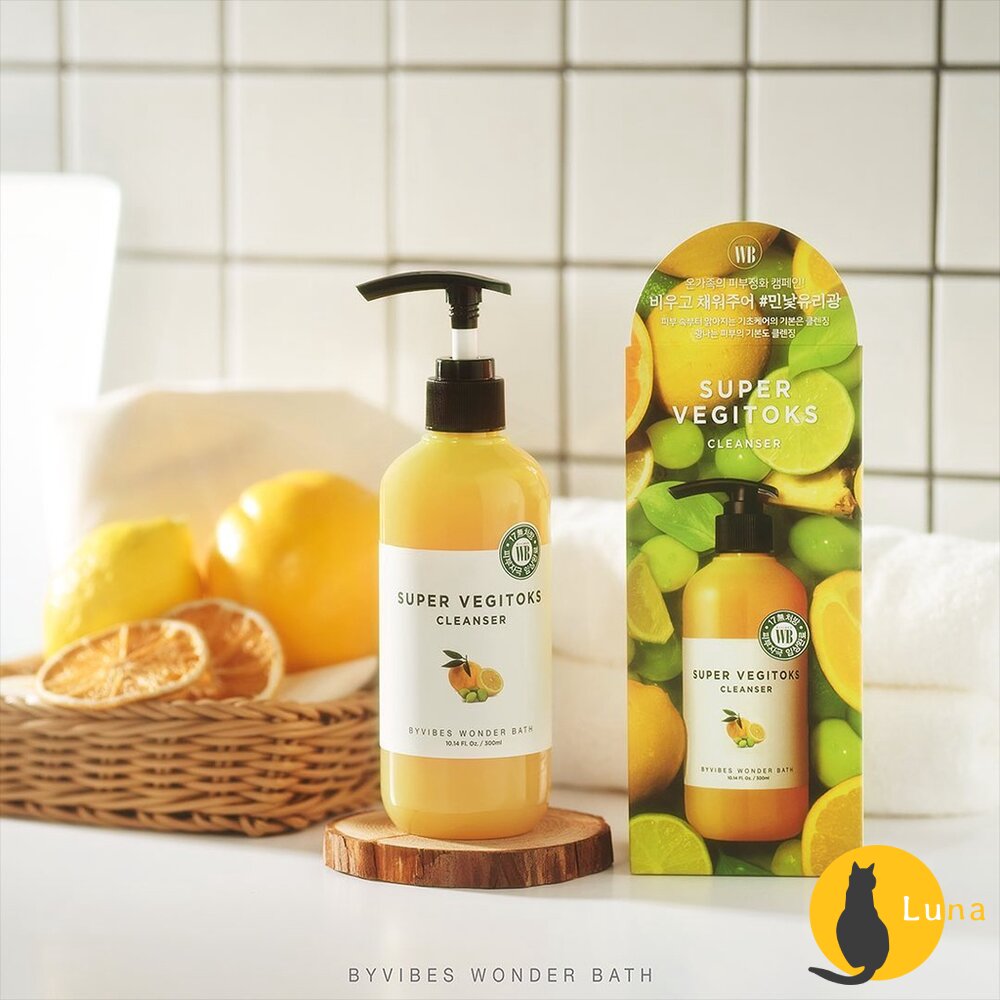 【特價出清+防偽貼紙】韓國製WonderBath超級蔬果泡泡卸妝洗面乳卸妝洗面乳去角質WB檸檬泡泡