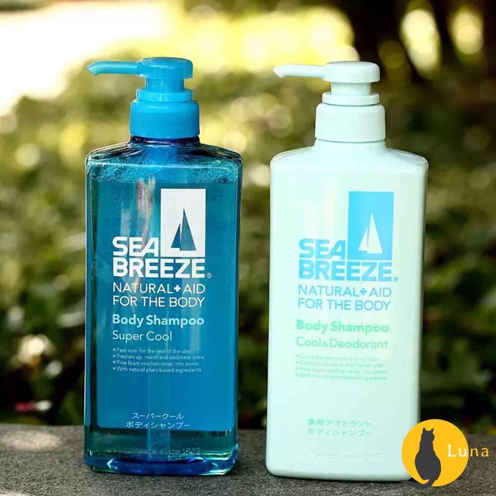日本境內 資生堂 SEA BREEZE 海帆 海洋微風 沐浴露 沐浴乳 洗髮精 潤髮乳 涼感 清爽 酷涼-圖片-6