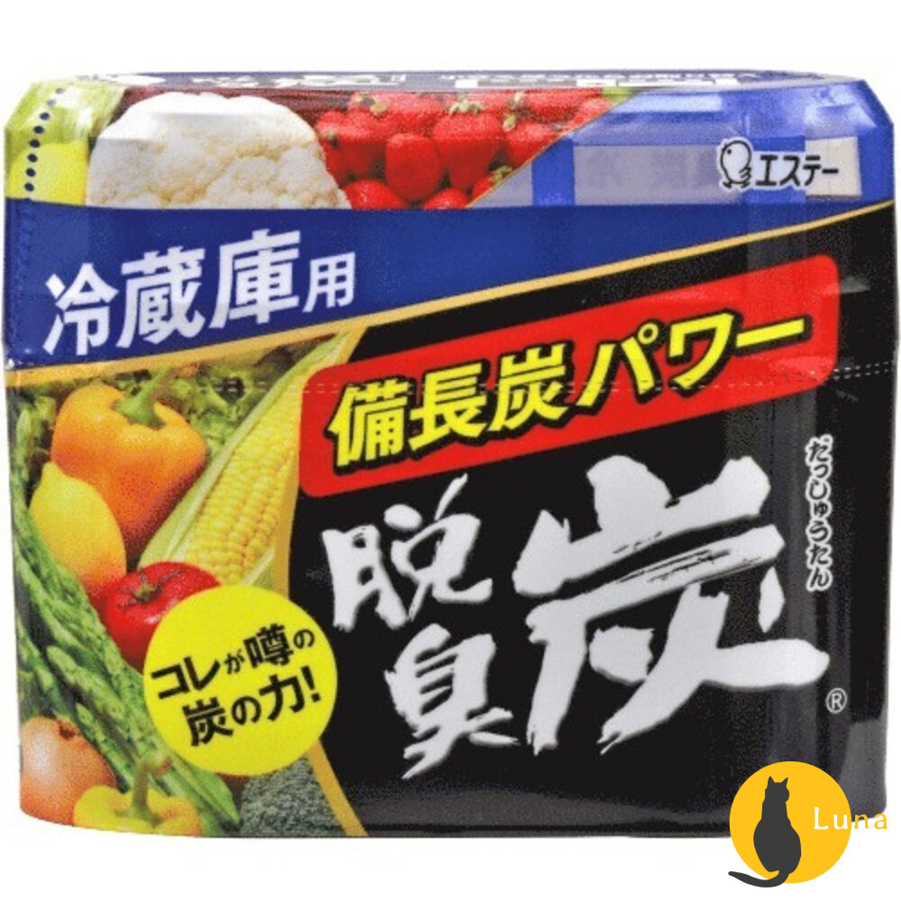 優惠中日本ST雞仔牌脫臭炭除臭劑冷藏室冷凍室蔬果室消臭劑備長炭冰箱