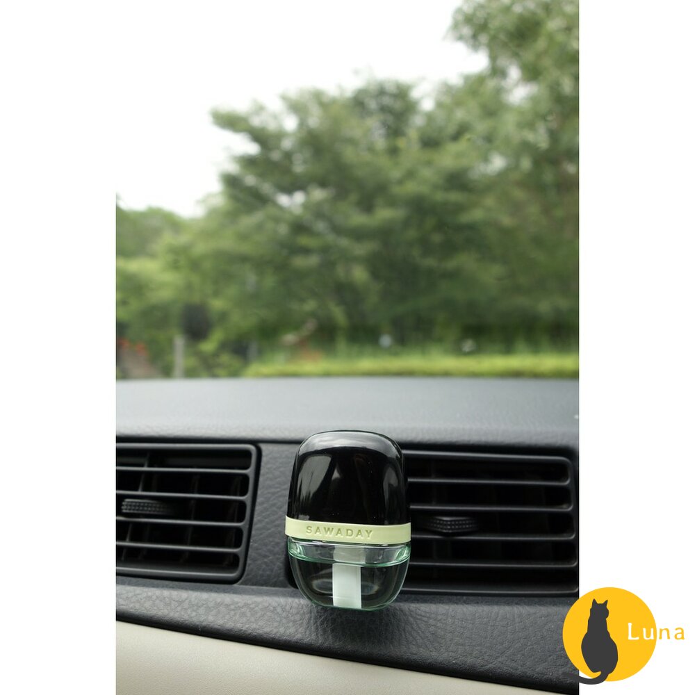 日本 小林製藥 車用夾式 芳香劑 Sawaday 臭對策 W消臭 消臭元 煙味 精油 香水 除臭 出風口-圖片-2