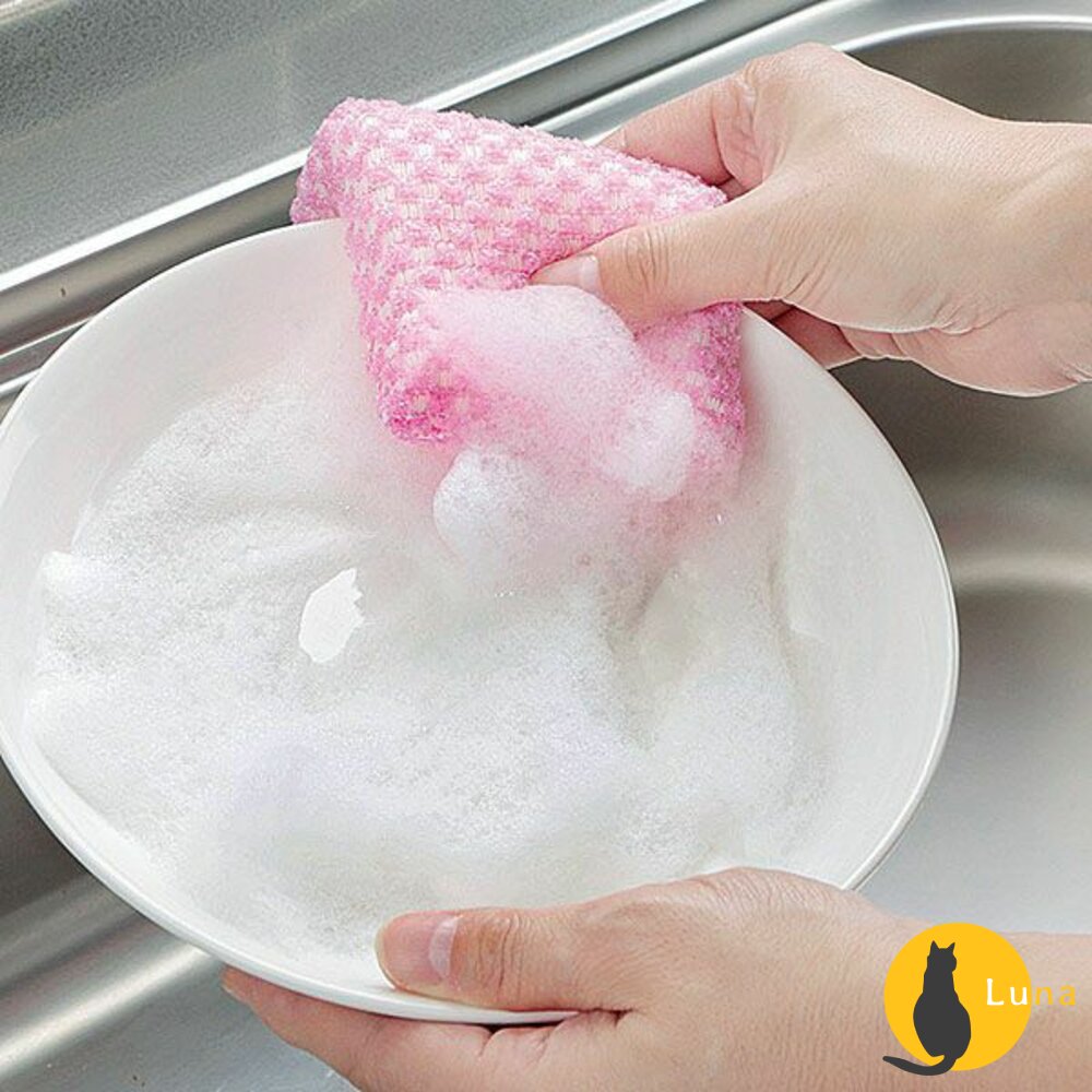 日本境內 MAMEITA 易起泡式 菜瓜布 洗碗布 海綿 廚房 洗碗海綿-圖片-5