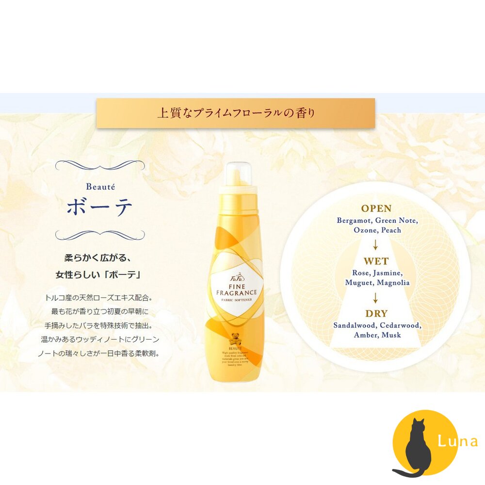 日本 NS FAFA 熊寶貝 繪本 香水 香氛 衣物柔軟精 柔軟精 防靜電 衣物香水 抗菌-圖片-6