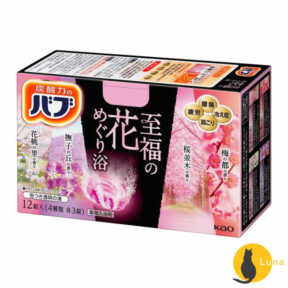 日本製 KAO 花王 碳酸溫泉 入浴碇 入浴劑 泡澡 泡湯 涼感 泡澡錠 溫泉碇 碳酸泉 入浴錠-圖片-2
