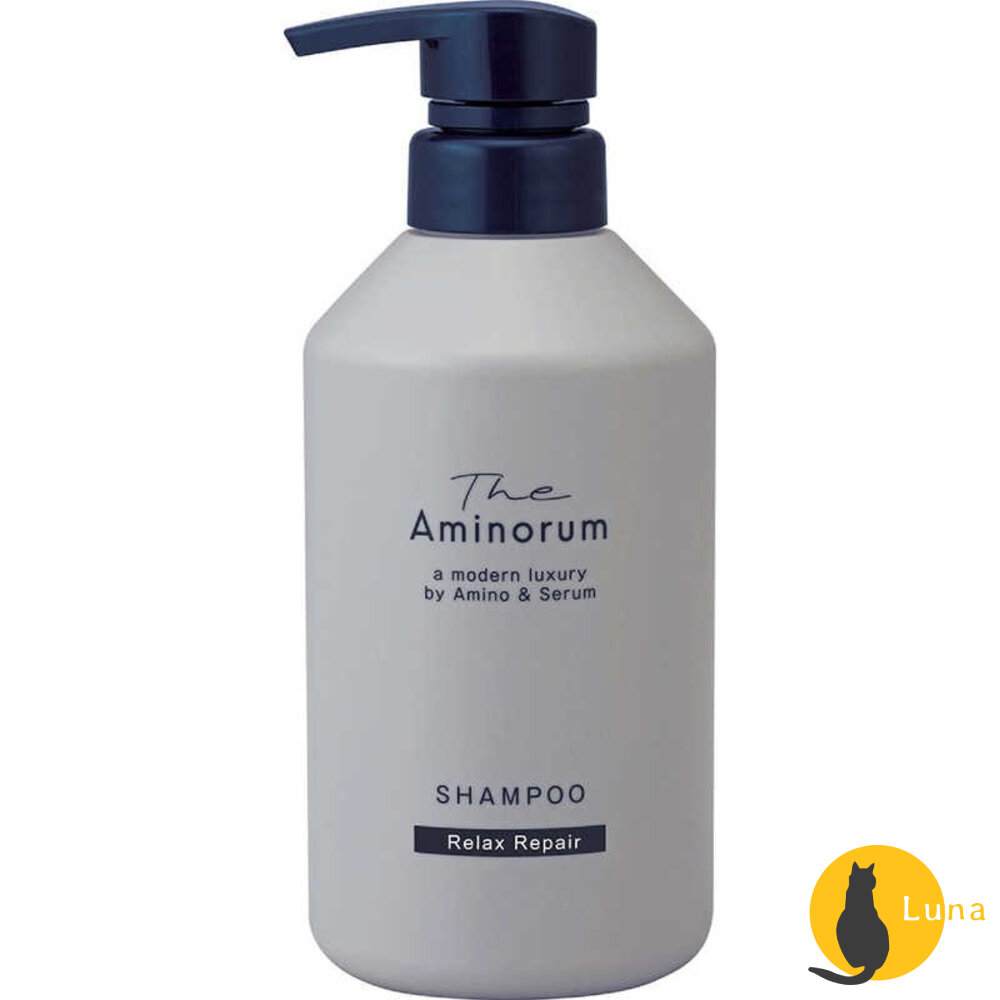 日本熊野油脂TheAminorum奢華胺基酸修護洗髮精400ml護髮乳氨基酸潤髮乳