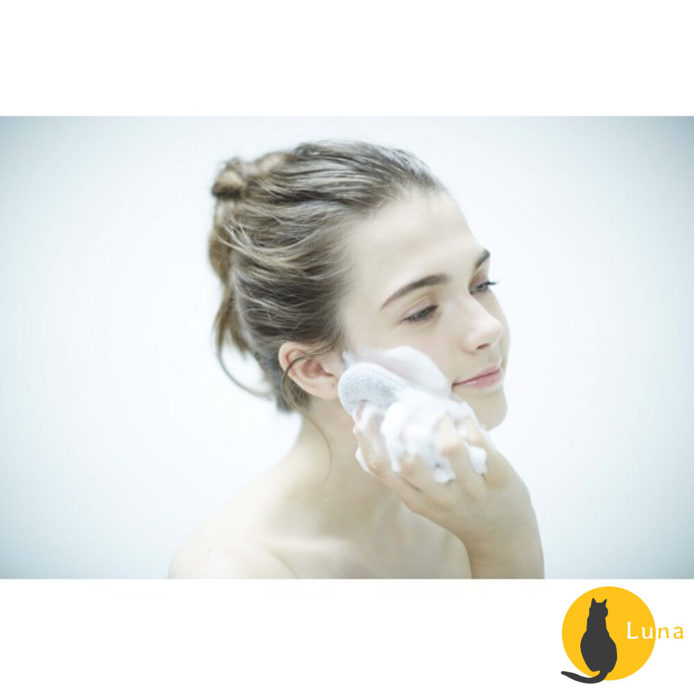 日本 COGIT 竹炭超細纖維 洗臉海綿 臉部清潔用具 洗臉刷 海綿 細緻泡沫 起泡海綿-圖片-5