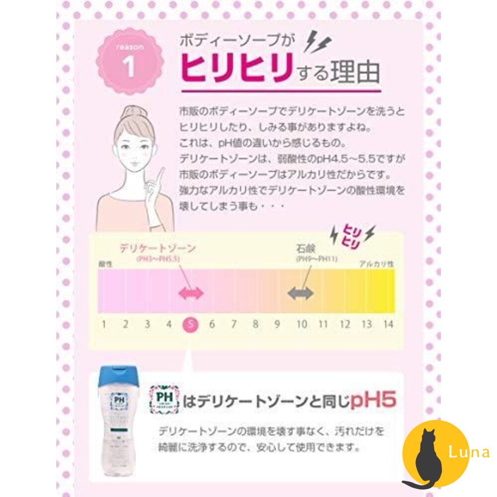 日本 PH JAPAN 女性私密潔淨露 150ml 私密洗 清潔液 清潔洗液 玻尿酸 膠原蛋白-圖片-3