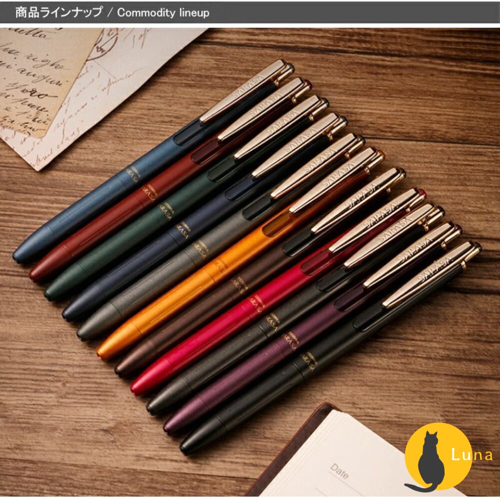 新款上架 斑馬 ZEBRA SARASA GRAND 金屬典雅復古 鋼珠筆 0.5 尊爵 JJ-56 JJ-57-圖片-2