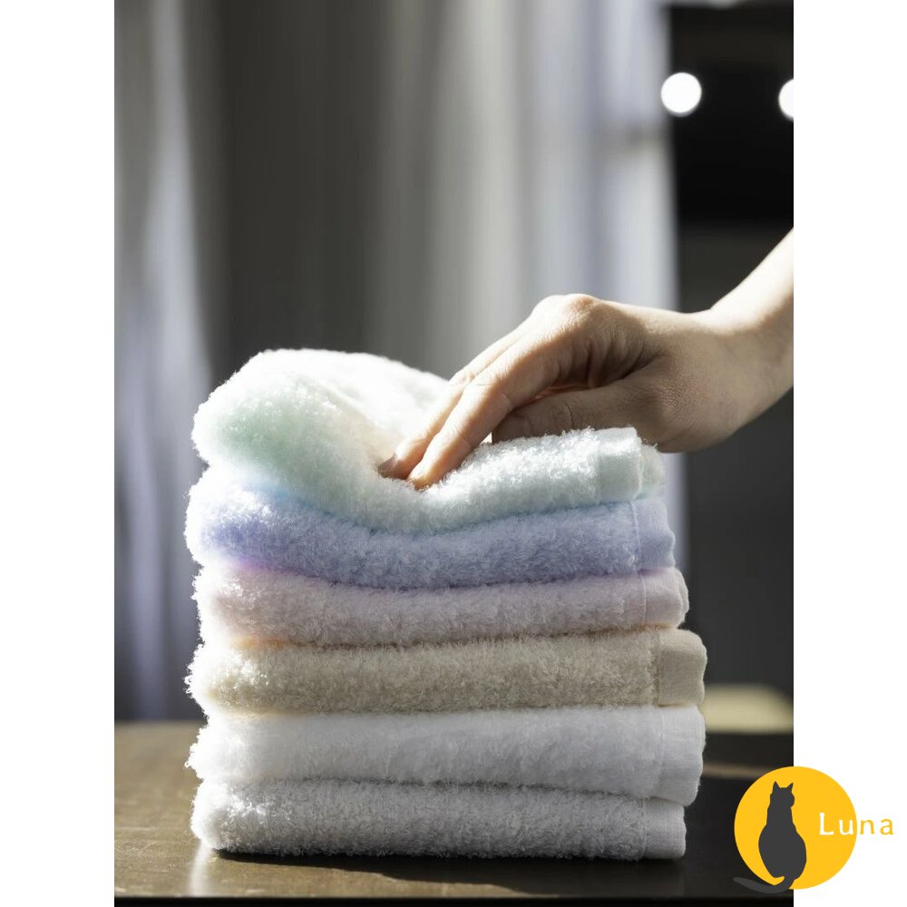 日本製 津OBORO 五倍吸水 抗臭 擦髮巾 純棉 毛巾 乾髮巾 專髮巾 小浴巾 洗臉巾 專顏巾-圖片-3