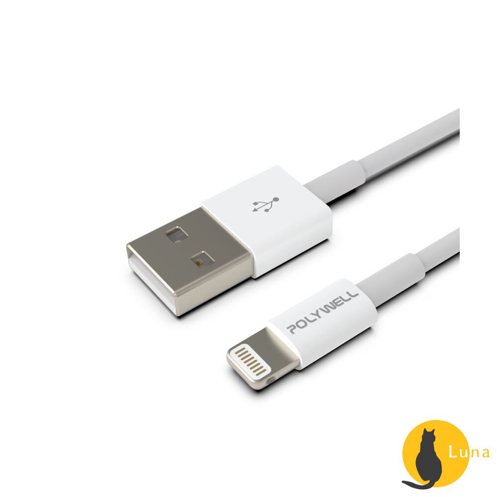 POLYWELL Type-A Lightning 3A 充電線 寶利威爾 適用蘋果 iPhone 傳輸線-圖片-4