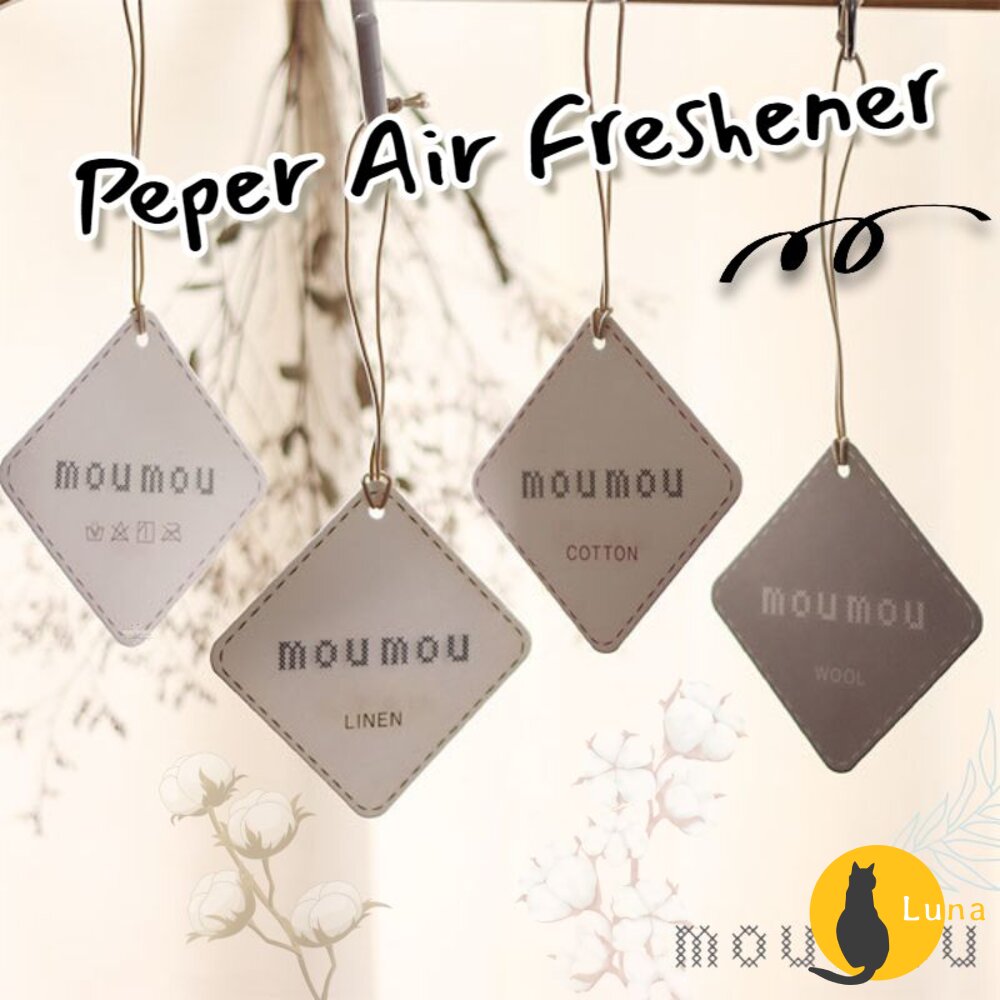 日本 moumou 大香 daiko 棉花暖調 香氛吊片 掛式 香氛片 香氛掛片 擴香片 室內 衣櫥 車內-圖片-1