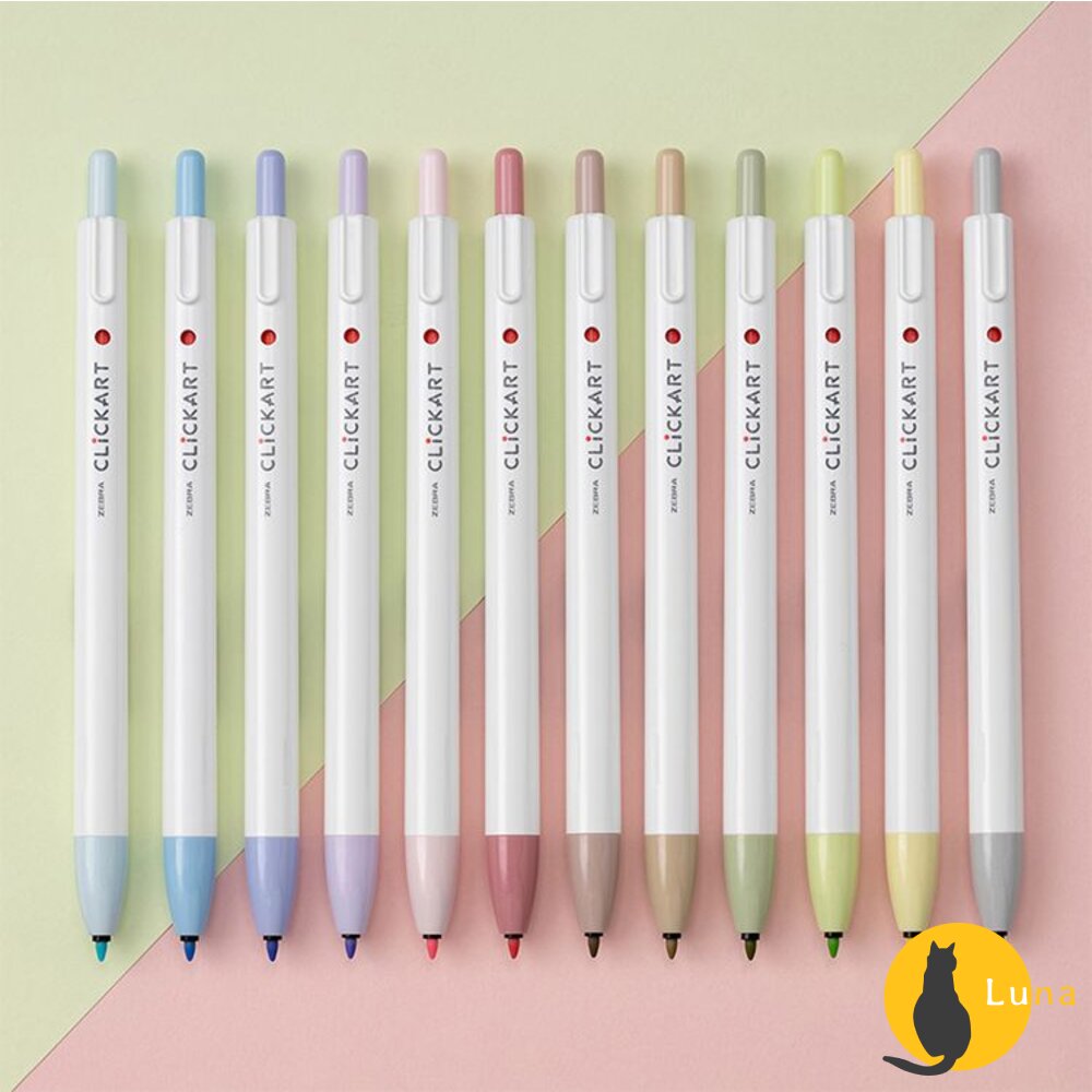單支賣場 斑馬 ZEBRA 按壓式 水性彩色筆 CLiCKART WYSS22 日本文具-圖片-4