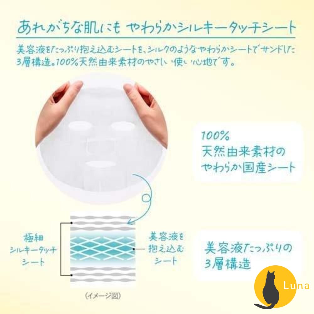 晨間面膜新上架 日本境內 KOSE 高絲 光映透 8分鐘 插畫風 面膜 去角質 毛孔 毛穴小町 源治 爆彈 保濕-圖片-5