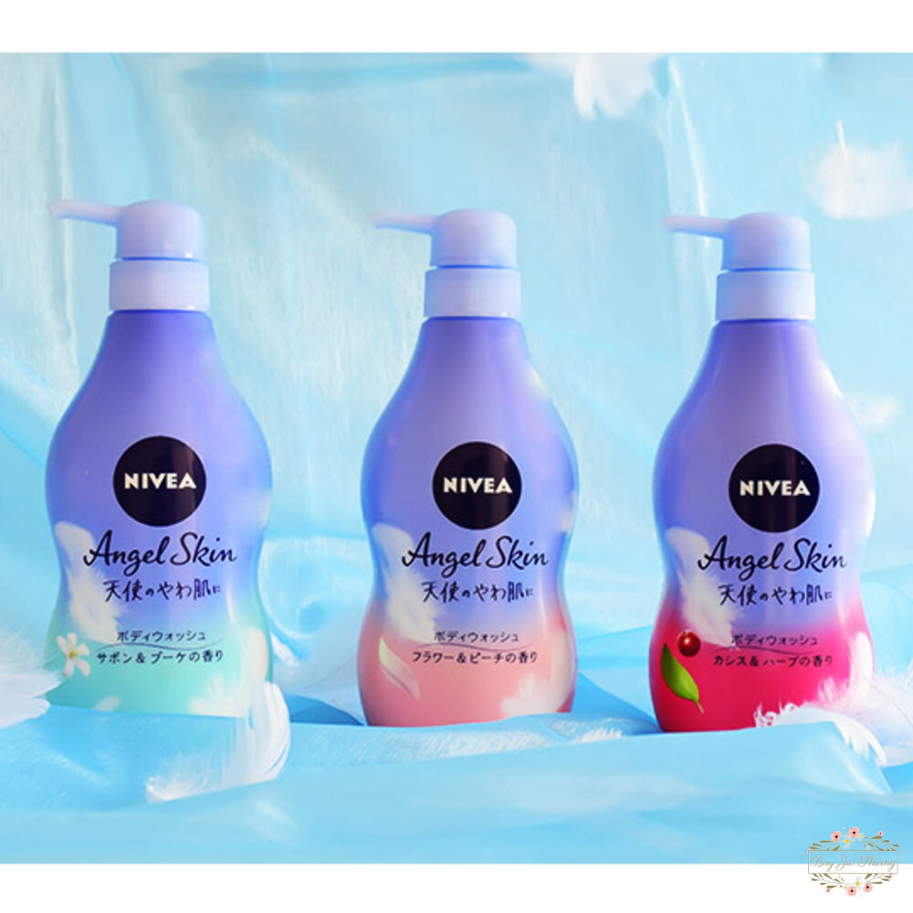 日本境內 花王 Nivea 天使柔膚沐浴乳 KAO 沐浴露 妮維雅 保濕 封面照片