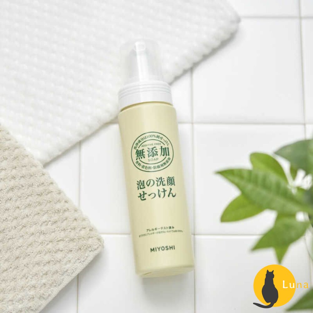 日本MIYOSHI玉之肌洗顏慕斯無添加敏感肌補充包洗臉泡泡洗面乳