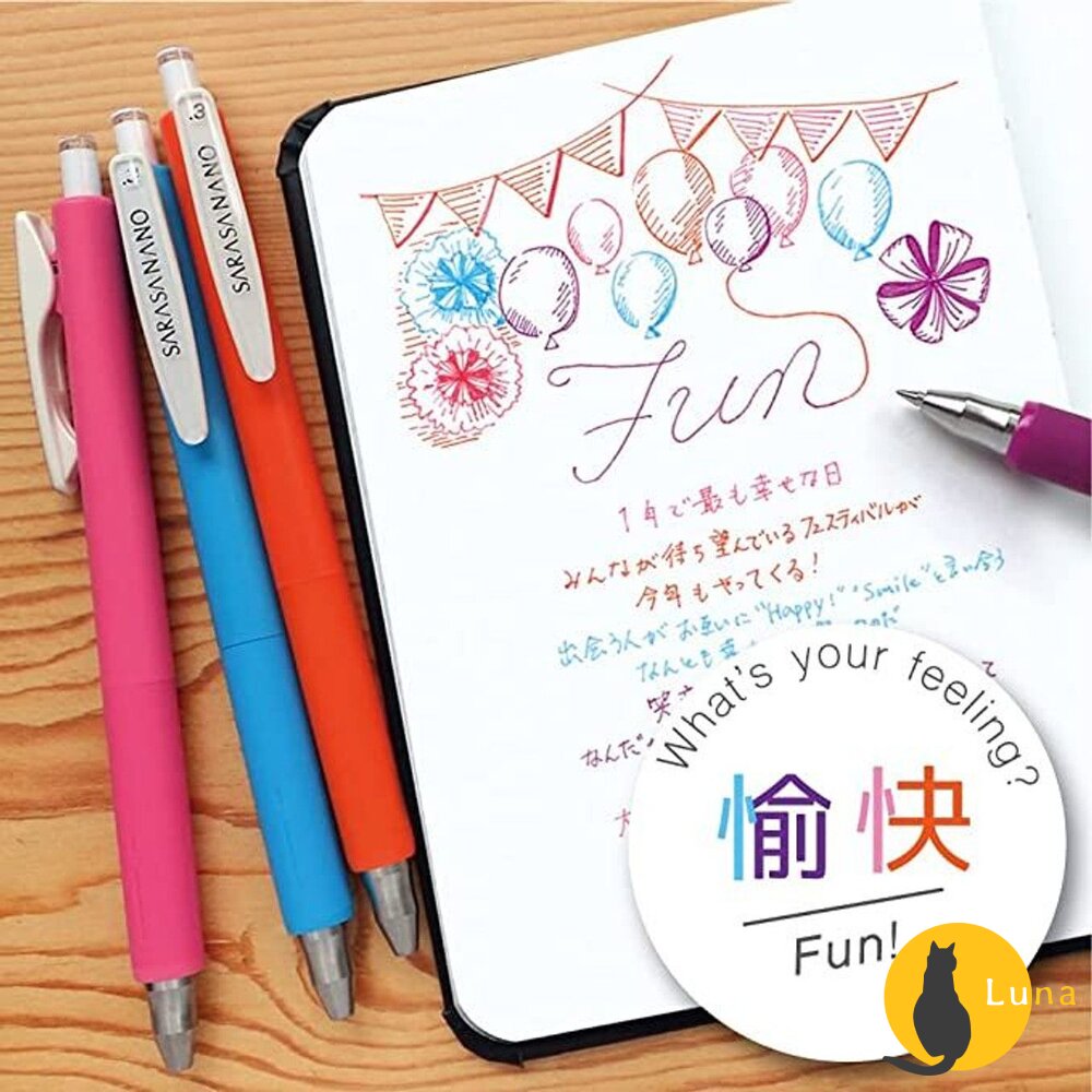 5色組新上架 斑馬 ZEBRA SARASA NANO 0.3 按壓式 極細 鋼珠筆 JJH72 原子筆 中性筆-圖片-6