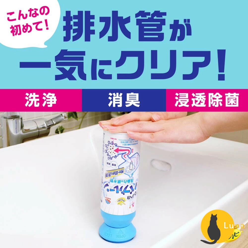 日本 地球製藥 洗手台 水管 清潔泡泡 馬桶清潔 浴廁清潔 泡沫噴霧 浴缸清潔 EARTH-圖片-2
