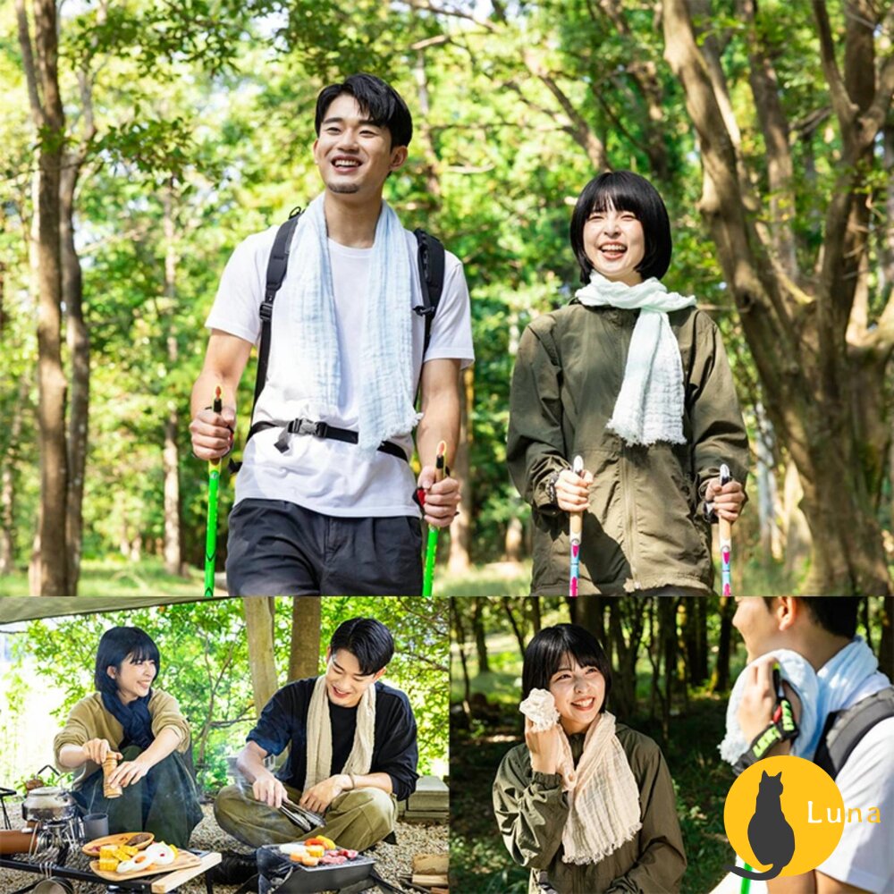 日本製 津OBORO 吸汗 速乾 戶外毛巾 三層紗 毛巾 擦汗巾 智慧毛巾 長毛巾-圖片-4