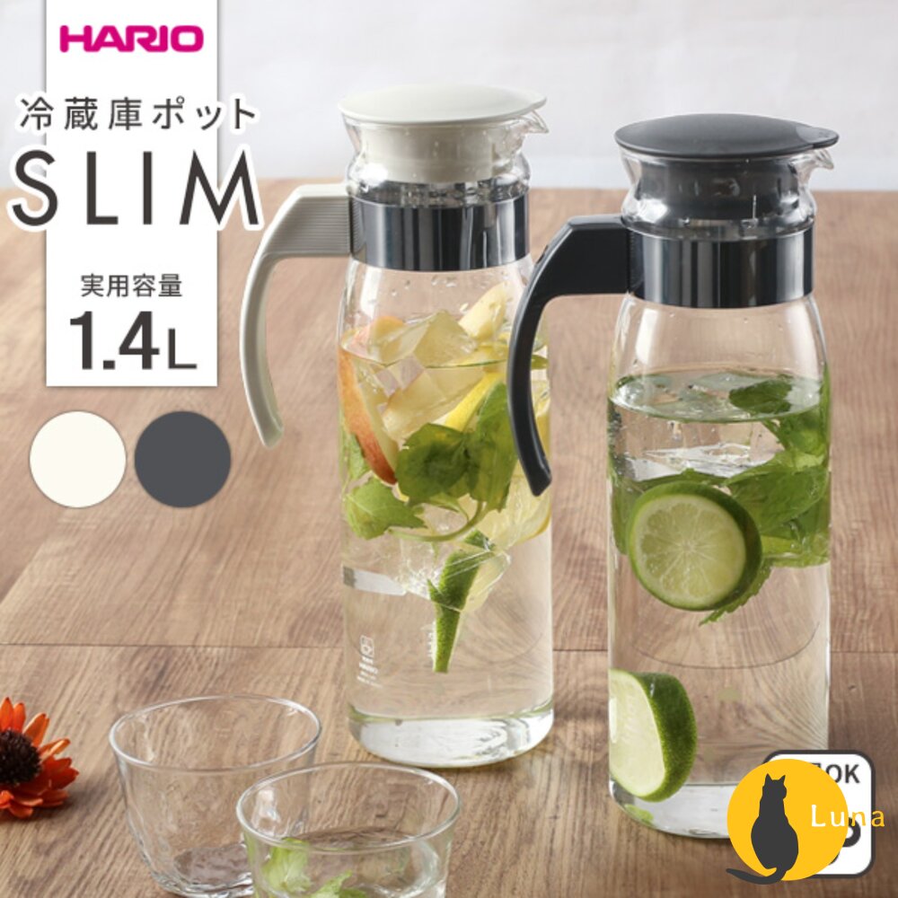 日本原裝 HARIO 大容量 耐熱 玻璃 冷水壺 水壺 玻璃水壺 大水壺 玻璃壺 耐熱水壺-圖片-1