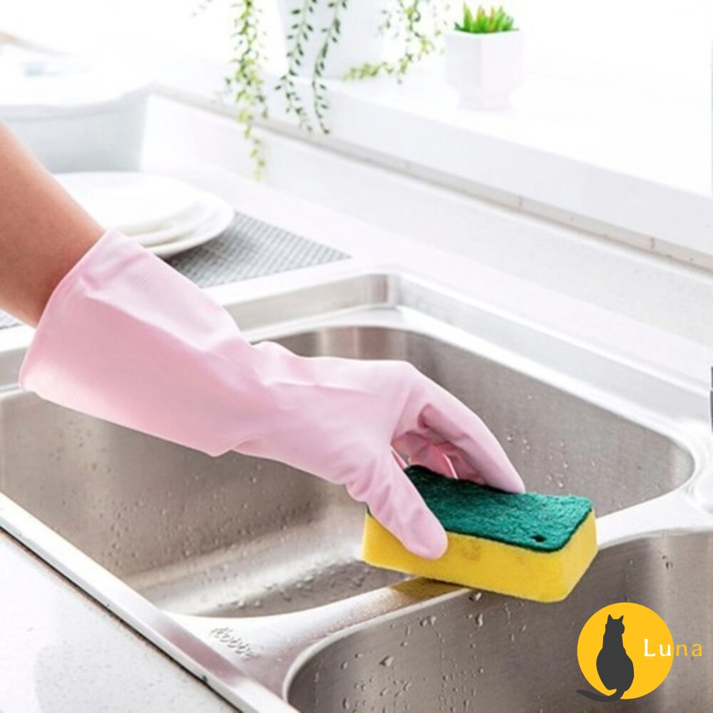 日本 DHP-DUNLOP 薄款 家事手套 清潔手套 廚房手套 抗菌手套 大掃除 洗碗 防滑-圖片-5