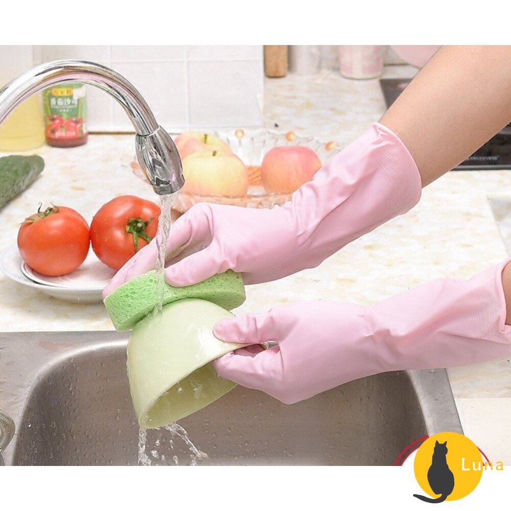 日本 DHP-DUNLOP 薄款 家事手套 清潔手套 廚房手套 抗菌手套 大掃除 洗碗 防滑-圖片-6