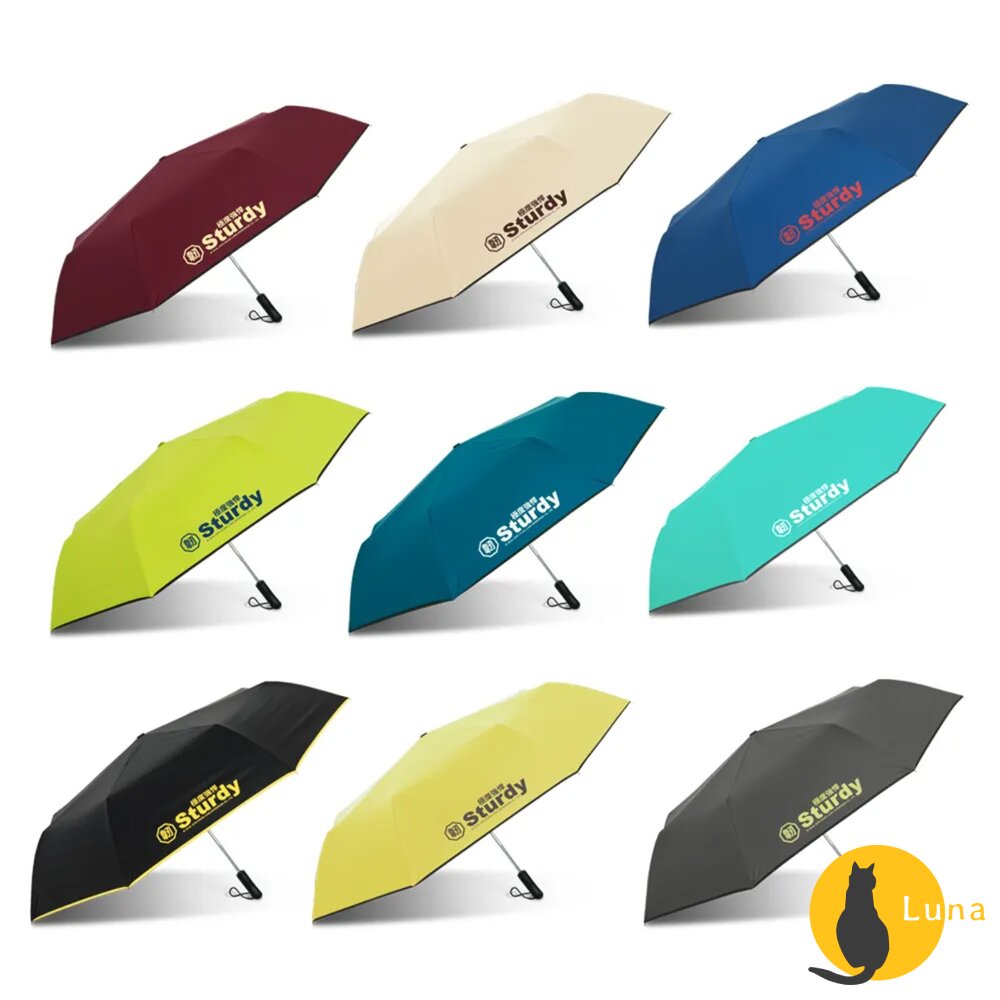 雙龍牌 Sturdy 極度強悍 抗UV 不透光 全自動晴雨傘 超大傘面 防風骨架 雨傘 折傘-圖片-9