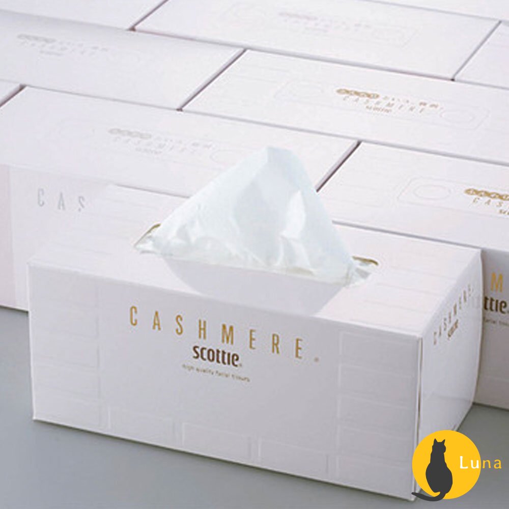 日本製紙CreciaSCOTTIE盒裝抽取式面紙220抽衛生紙